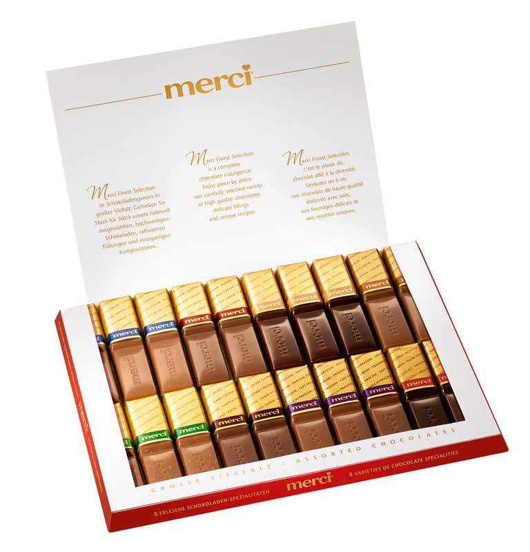 Merci Finest selection Výběr čokolád