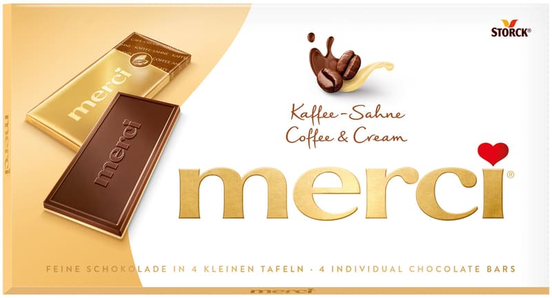 Merci coffee chocolate