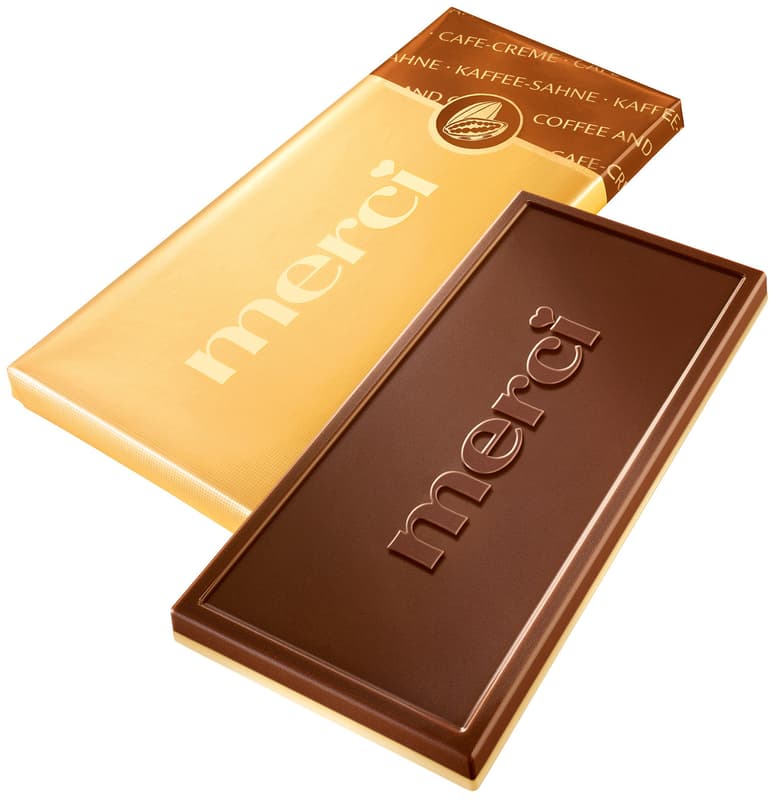 Merci coffee chocolate