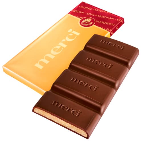 Merci marzipan chocolate