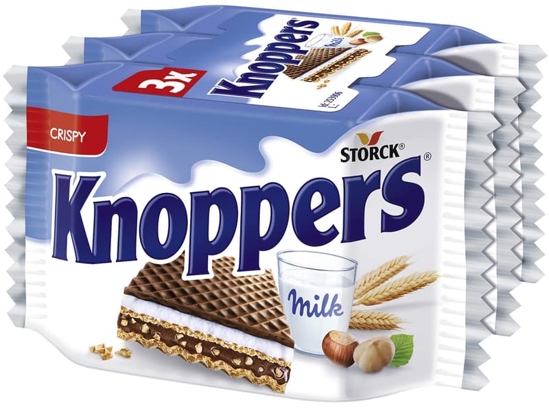 Knoppers 3x25g Pack