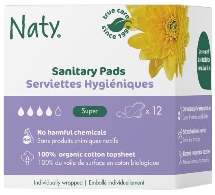 Naty Dámské ECO vložky super