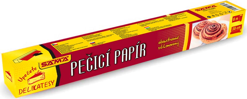 Sama Non-adhesive baking paper in a box 0,38×8 m