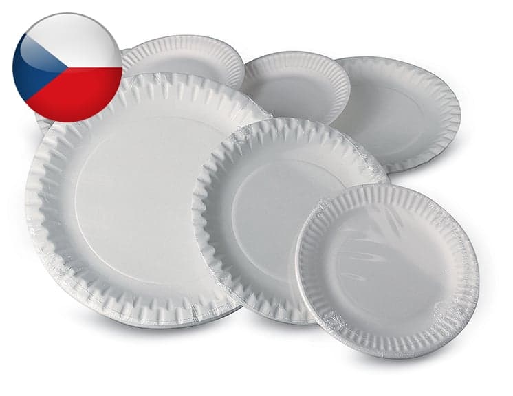 Niteola Papírové talířky 15 cm