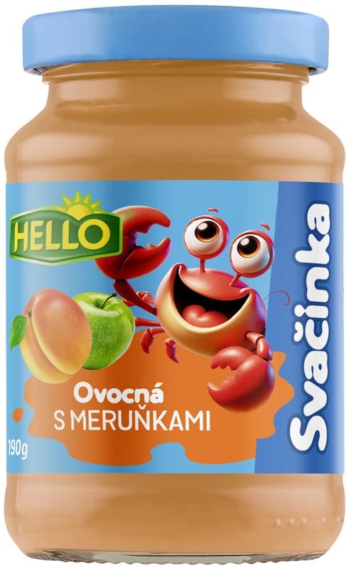 Hello Fruit snack with apricots and vitamin C