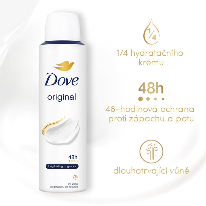 Dove Original antiperspirant spray