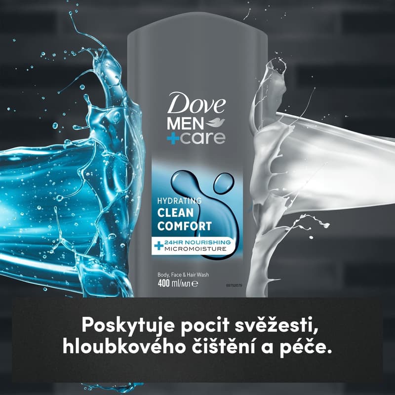 Dove Men Clean Comfort Shower Gel