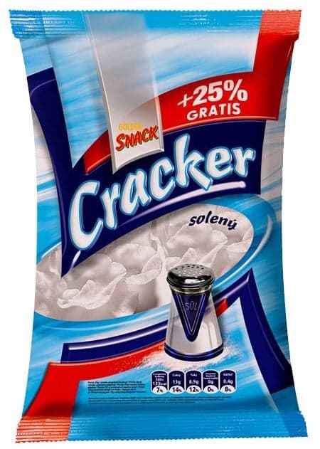 Golden snack Cracker salted
