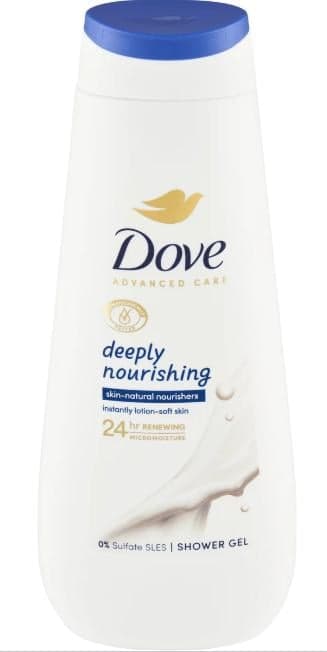 Dove Advanced Care Deeply Nourishing sprchový gel