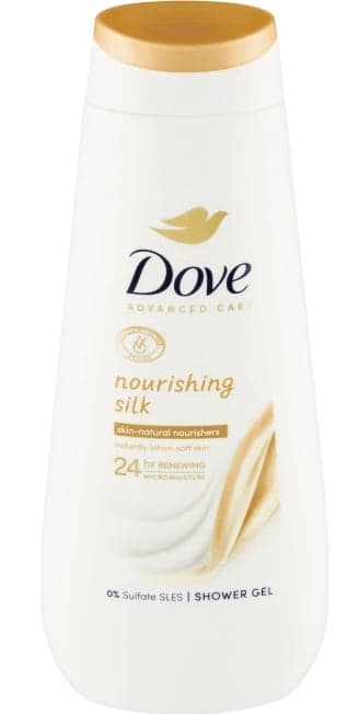 Dove Advanced Care Nourishing Silk shower gel