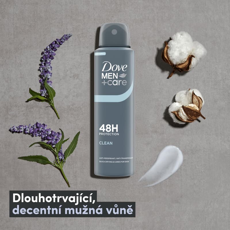 Dove Men+Care Clean Comfort antiperspirant sprej pro muže