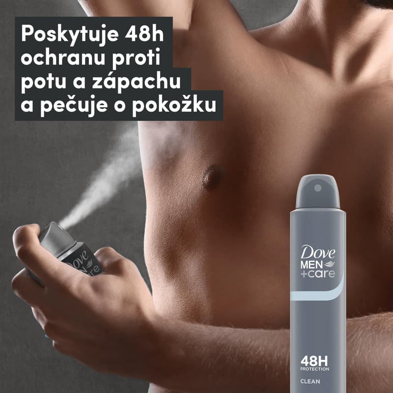 Dove Men+Care Clean Comfort antiperspirant sprej pro muže