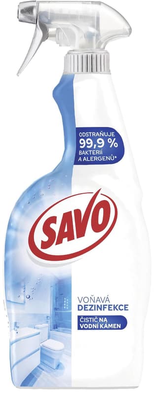 Savo Čisticí a dezinfekční prostředek na vodní kámen