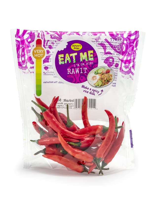 Chilli Rawit - hotness 8; bag