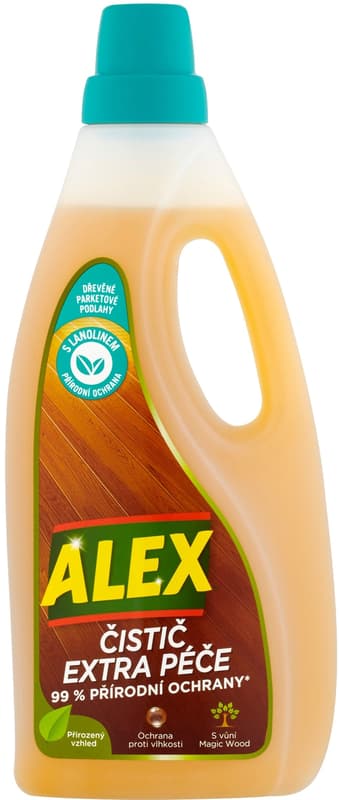 Alex Wood floor cleaner with the scent of Magic Wood