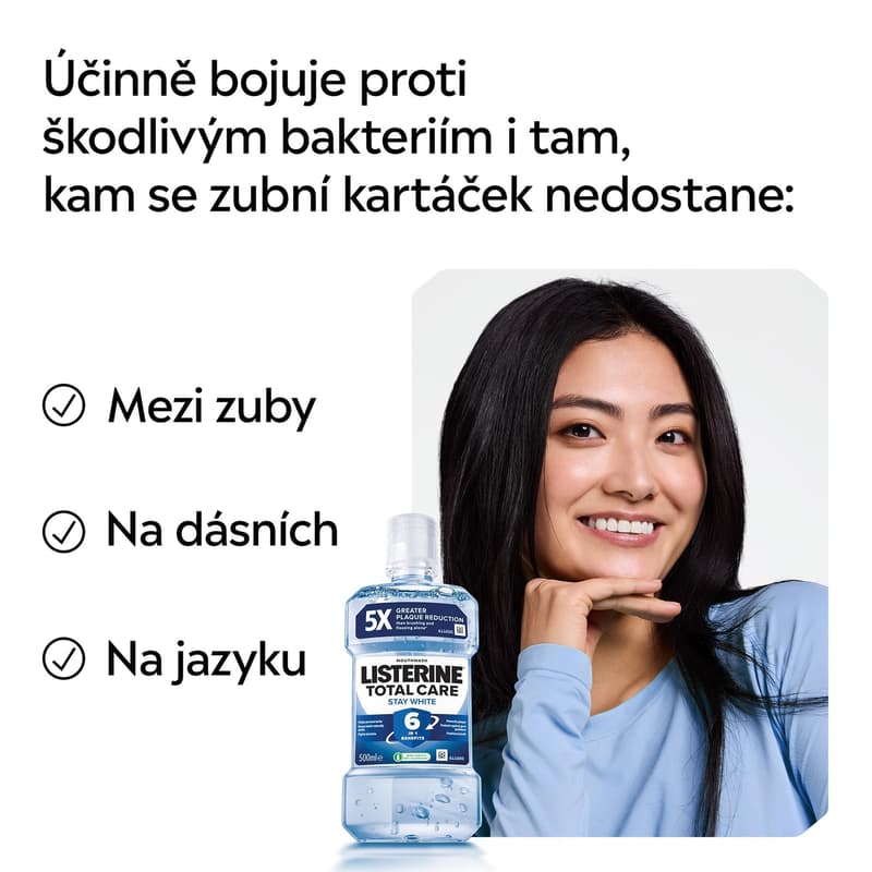 Listerine Stay White Mouthwash