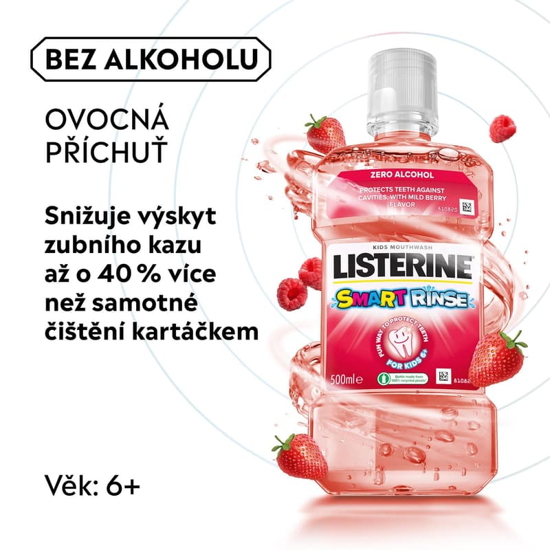 Listerine Smart Rinse Mouthwash for children from 6 years