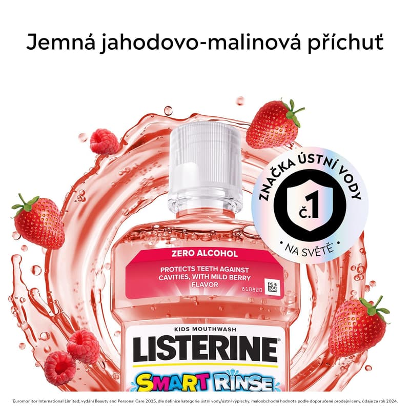 Listerine Smart Rinse Mouthwash for children from 6 years
