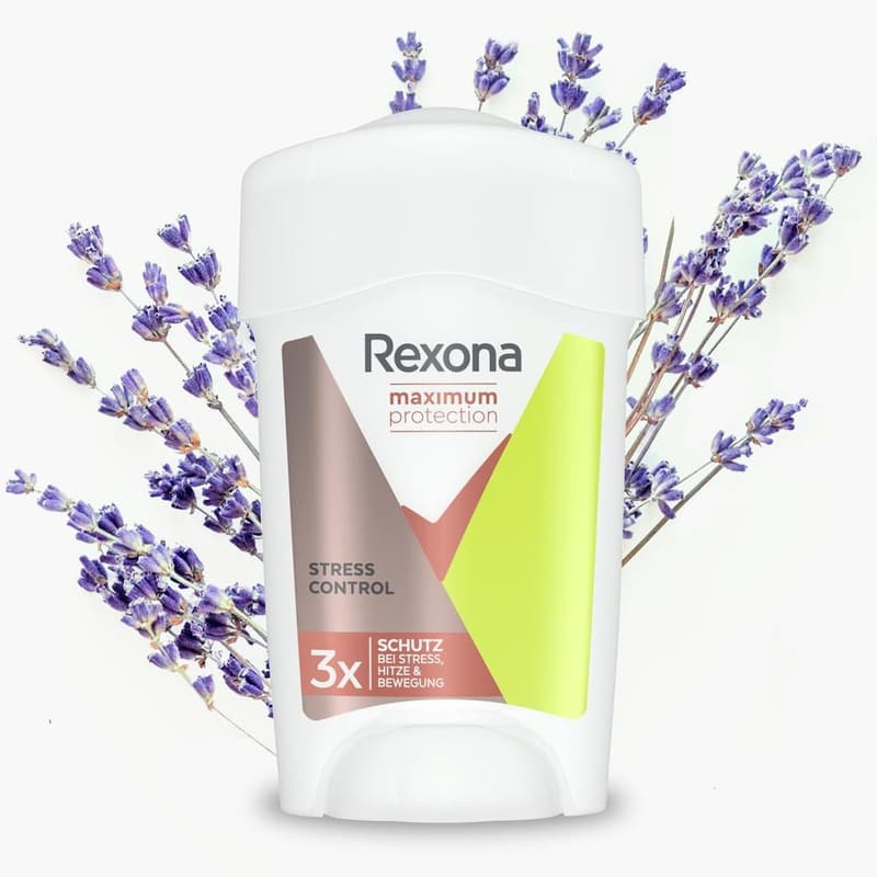 Rexona Antiperspirační krém maximum protection stress control