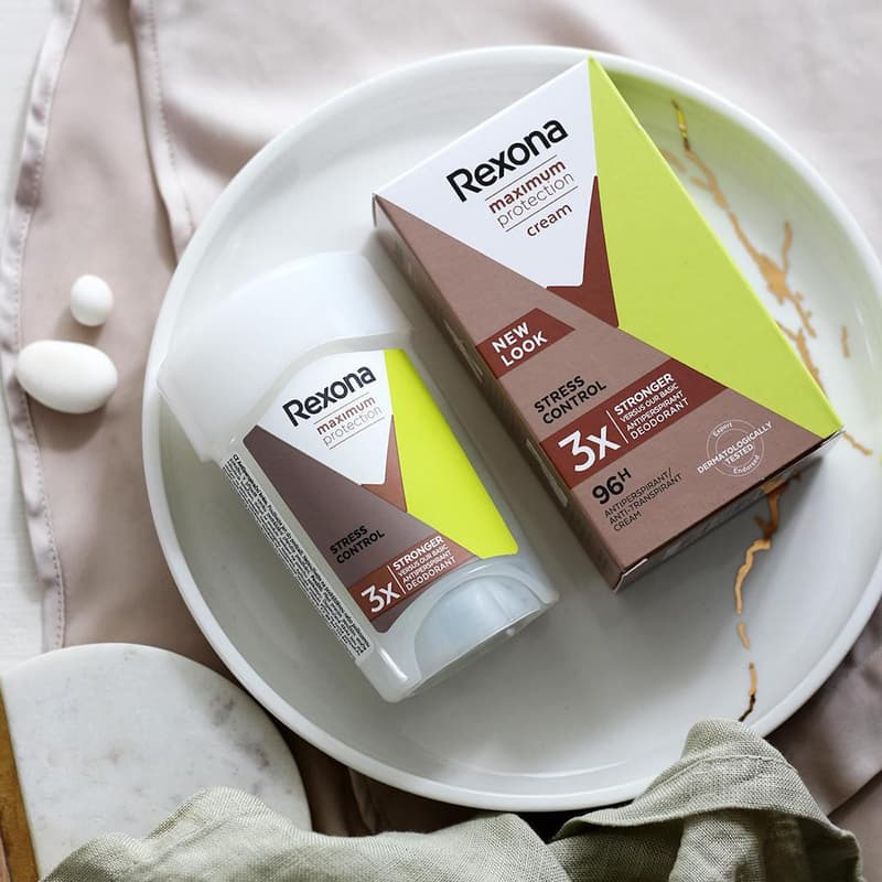 Rexona Antiperspirační krém maximum protection stress control