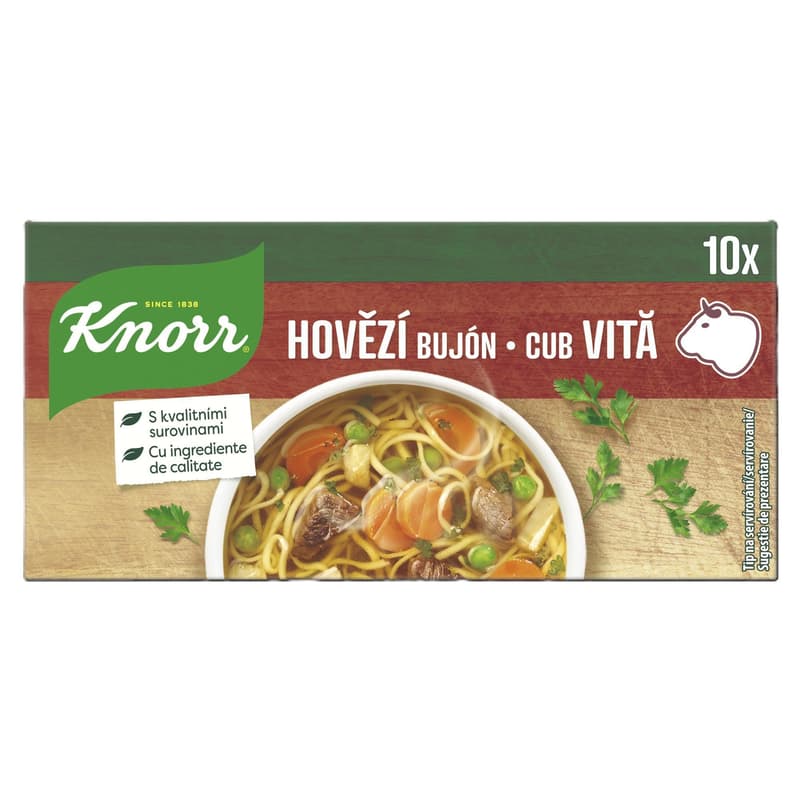 Knorr Bujón Hovězí 5l (10x10g)