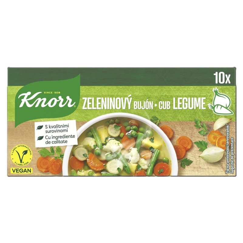 Knorr Bujón Zeleninový 5l (10x10g)