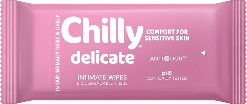 Chilly Pocket Delicate intimní ubrousky