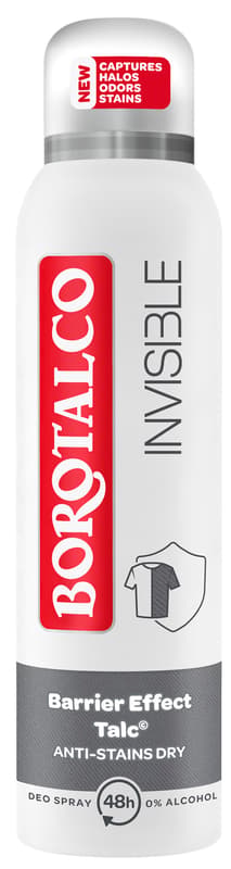 Borotalco Invisible deodorant 48h