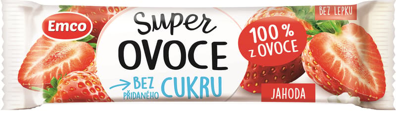 Emco-Tyčinka Super ovoce Jahoda