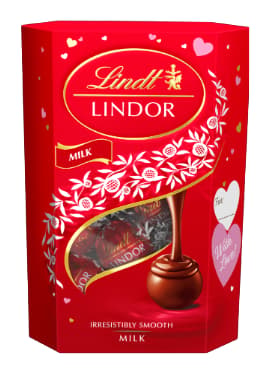 Lindt Chocolate Box LINDOR pralines Milk chocolate