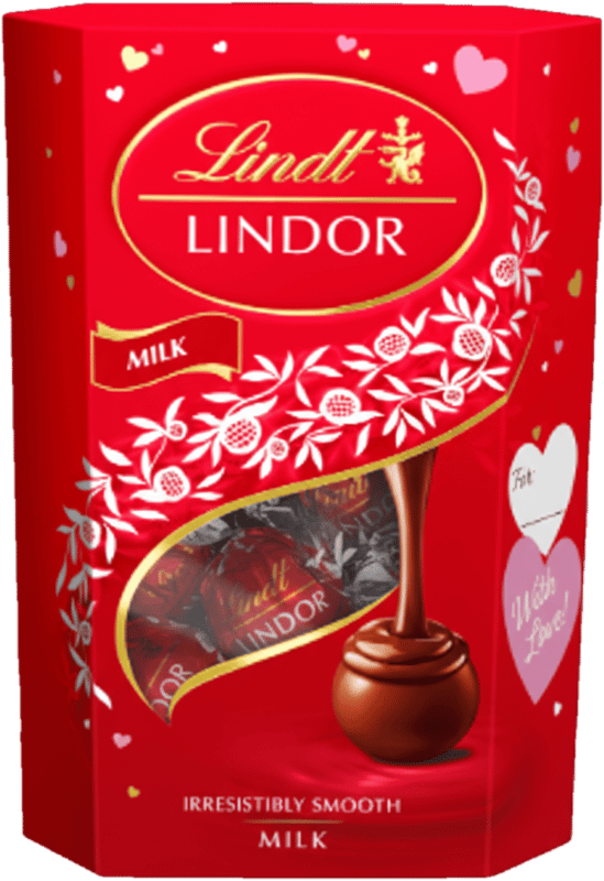 Lindt Chocolate Box LINDOR pralines Milk chocolate