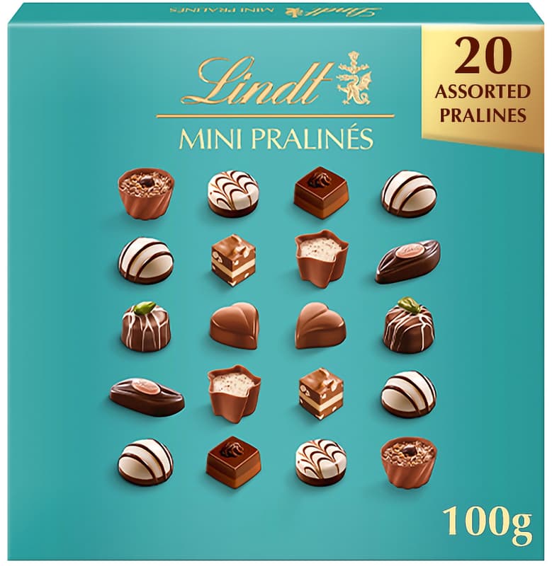 Lindt chocolate box Mini pralines