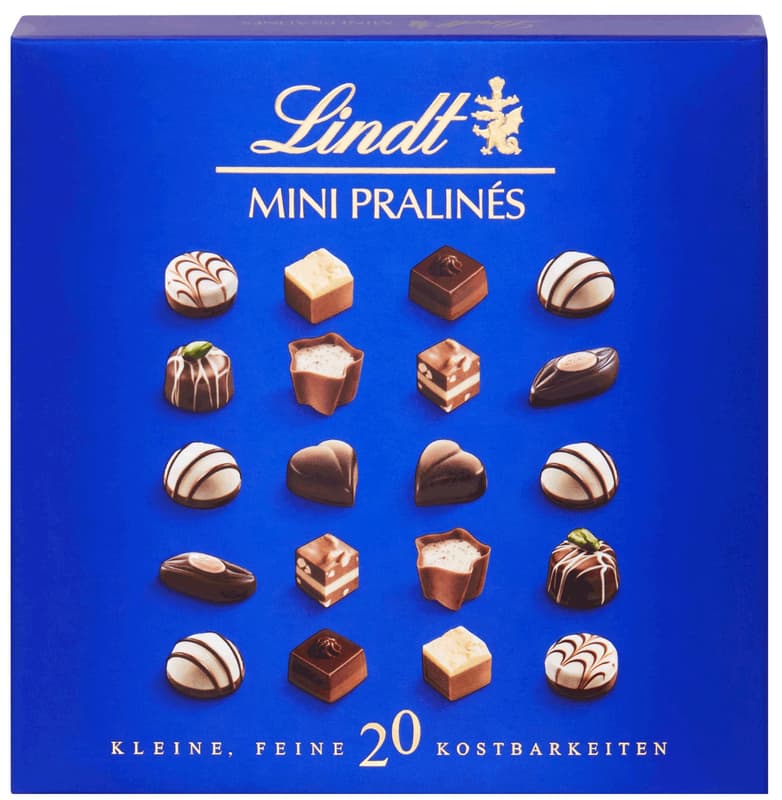 Lindt chocolate box Mini pralines
