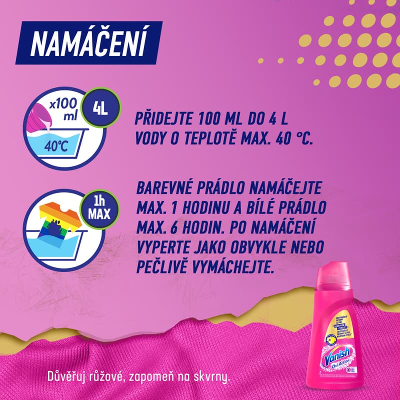 Vanish Oxi Action gel stain remover