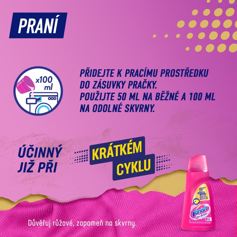 Vanish Oxi Action gel stain remover