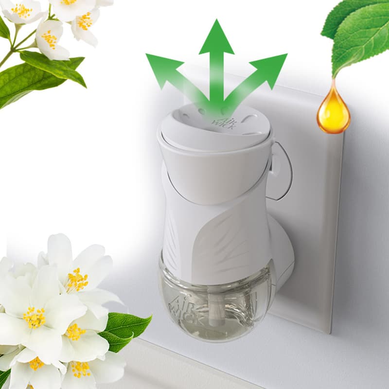 Air Wick Electric difuser filling linen and white orchid