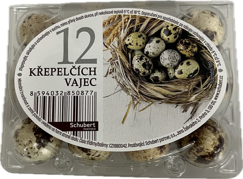Schubert Křepelčí vejce