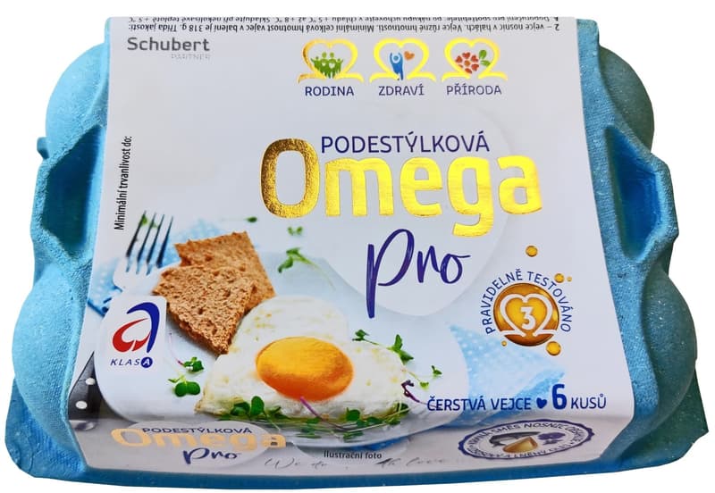 Schubert Omega Pro egg  6pcs