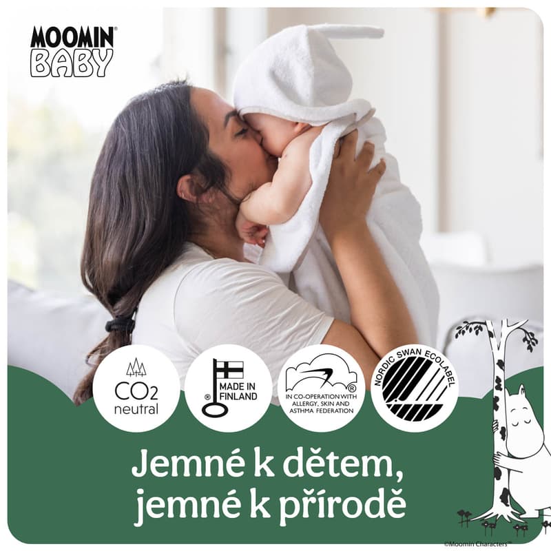 Muumi Baby ECO Disposable diapers newborn 1 (2-5 kg)