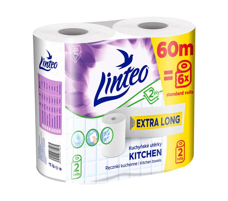 Linteo Kitchen towels XXL, 2-ply