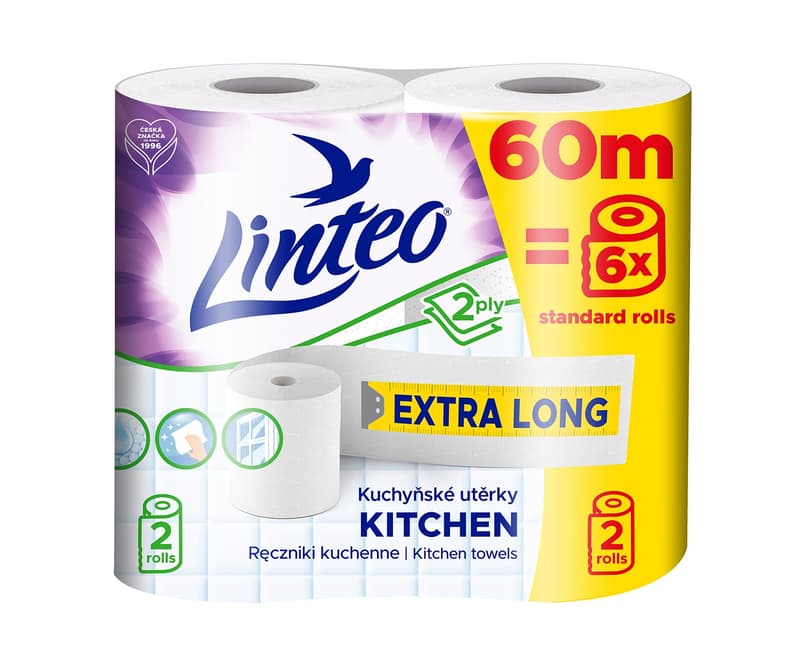 Linteo Kitchen towels XXL, 2-ply