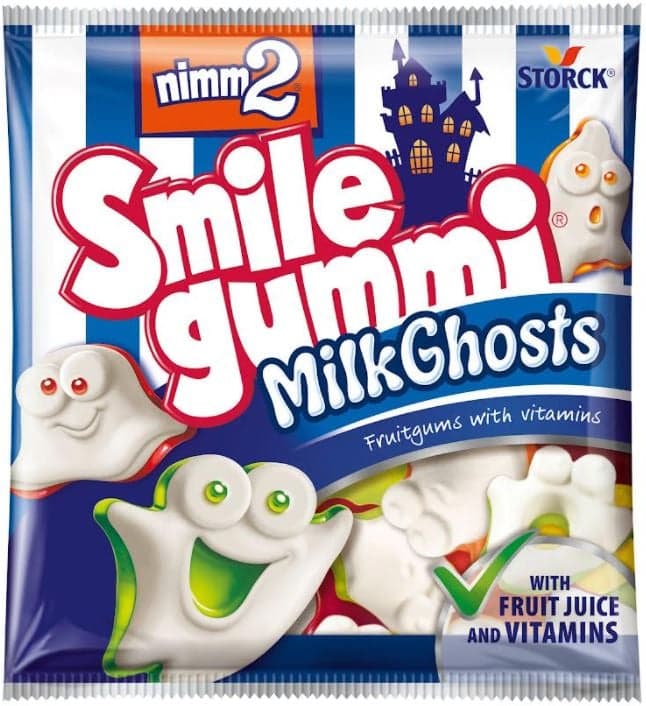 nimm2 Milk Ghosts Smilegummi