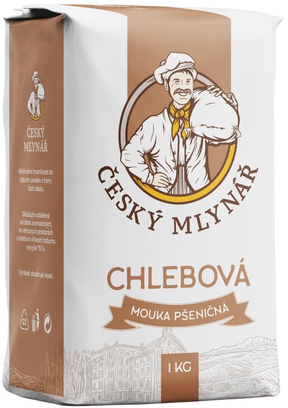 Český Mlynář Wheat flour bread