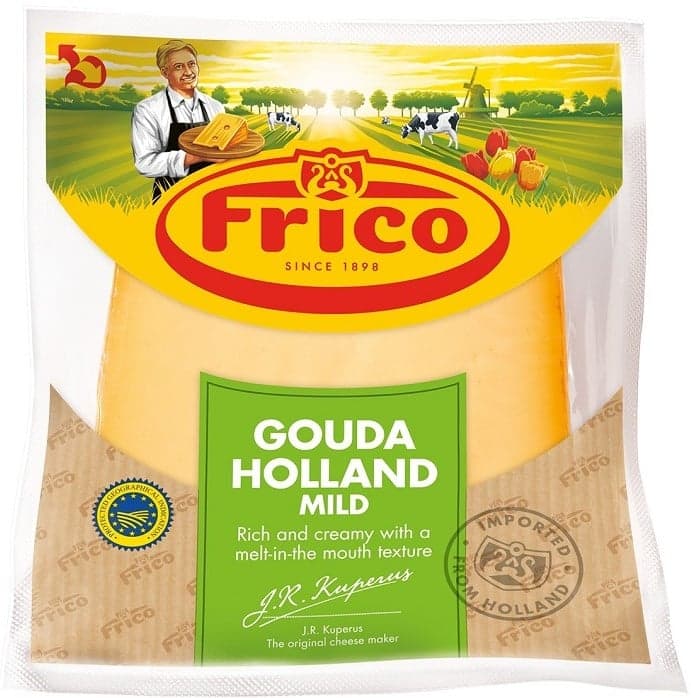Frico Gouda Holland cheese 48% I.G.P. - cutout