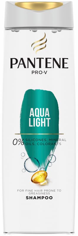 Pantene Pro-V Aqualight Fine Hair Shampoo With Grease