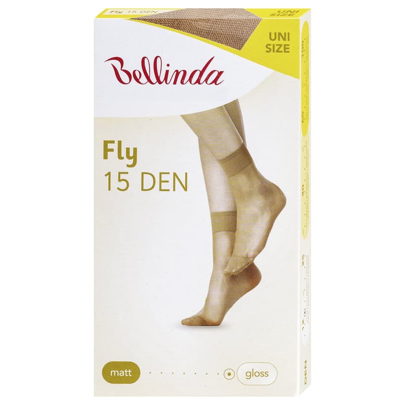 Bellinda Silonkové ponožky FLY 15, tělové, vel. UNI