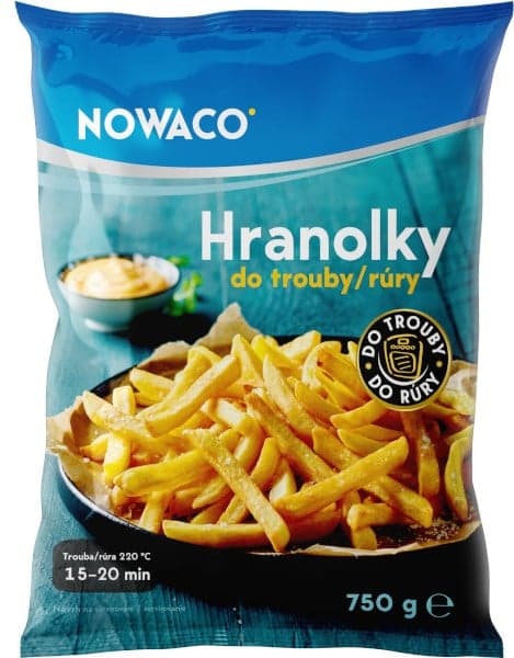 Nowaco French fries in the oven