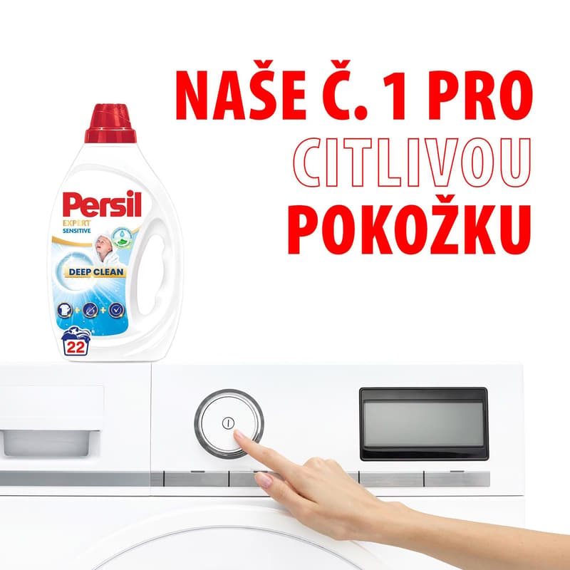Persil Expert Sensitive prací gel (4,5 l)