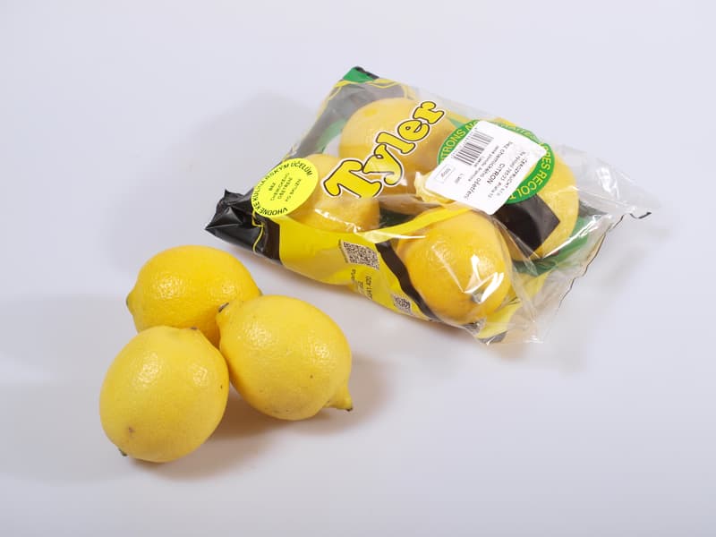 Lemons chemically untreated, bag 4pcs