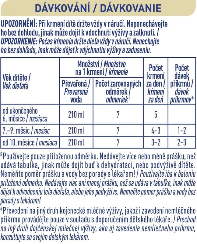 Beba Comfort 2 HM-O Pokračovací kojenecké mléko